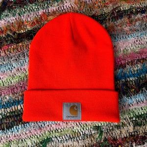 Carhartt - Men’s Knit Acrylic Watch Hat Beanie - “Brite Orange”